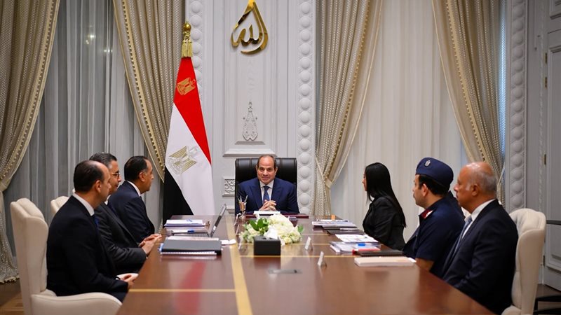 السيسي يتابع الأمن الغذائي ويؤكد توافر مخزون آمن من السلع الاستراتيجية