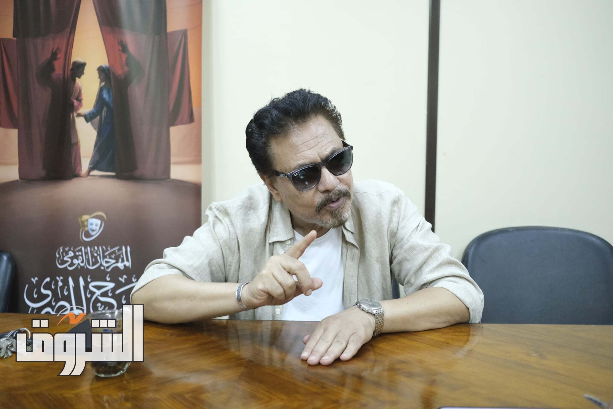 محمد رياض: حققت 50% من أحلامي للمهرجان القومي للمسرح وأطمح لإقامة دورة كاملة بالمحافظات