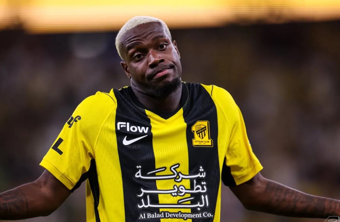 إلينيخينا يتألق بثنائية مبكرة للاتحاد أمام النصر في دوري روشن