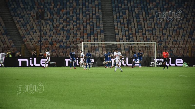 الزمالك يتقدم على أبو قير للأسمدة بهدف محمد إسماعيل بعد 30 دقيقة