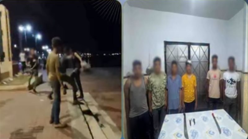 ضبط 6 أشخاص بعد مشاجرة بأسلحة بيضاء بسبب خلاف على البيع والشراء في رشيد