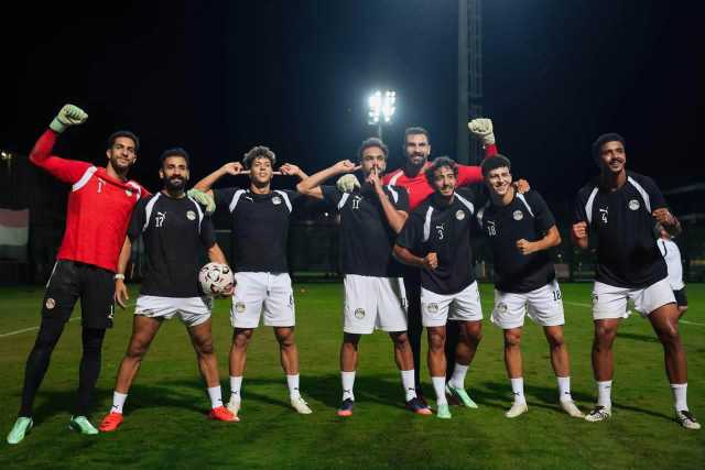 منتخب مصر يواصل تحضيراته لأنجولا.. وعبدالمجيد ينضم إلى المعسكر