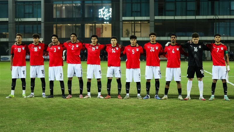 منتخب مصر للشباب يهزم ليبيا بثنائية رغم النقص العددي ويتصدر تصفيات شمال أفريقيا
