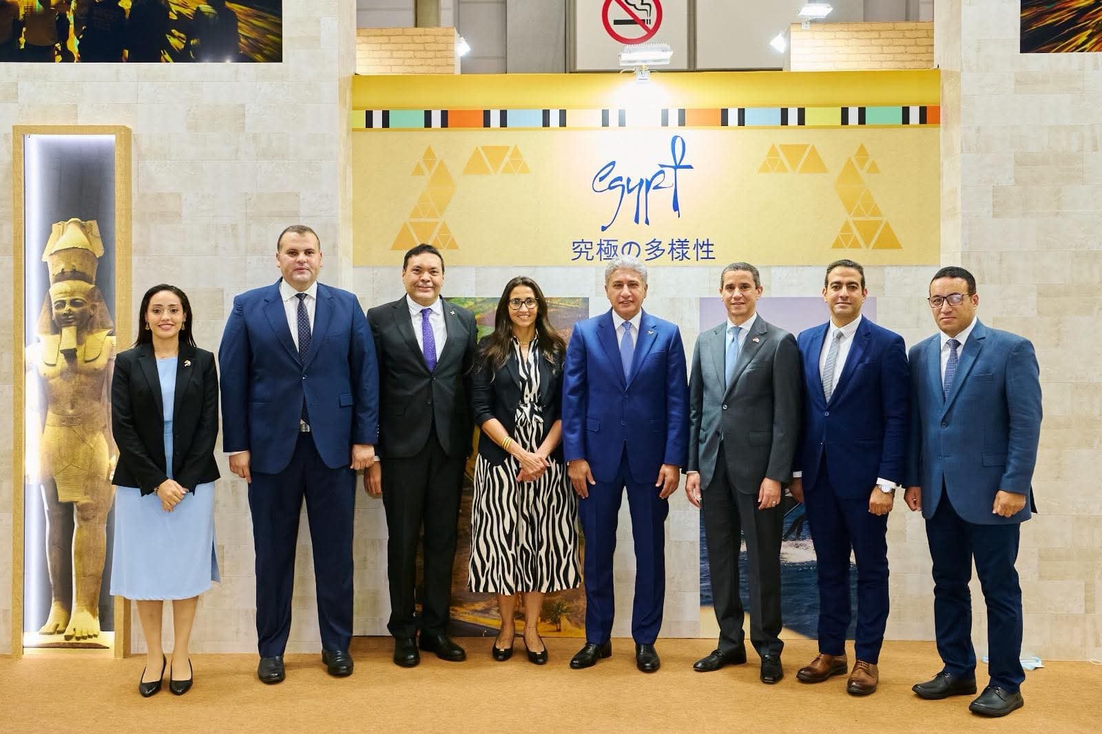 وزير السياحة يفتتح الجناح المصري في معرض اليابان الدولي للسياحة 2026