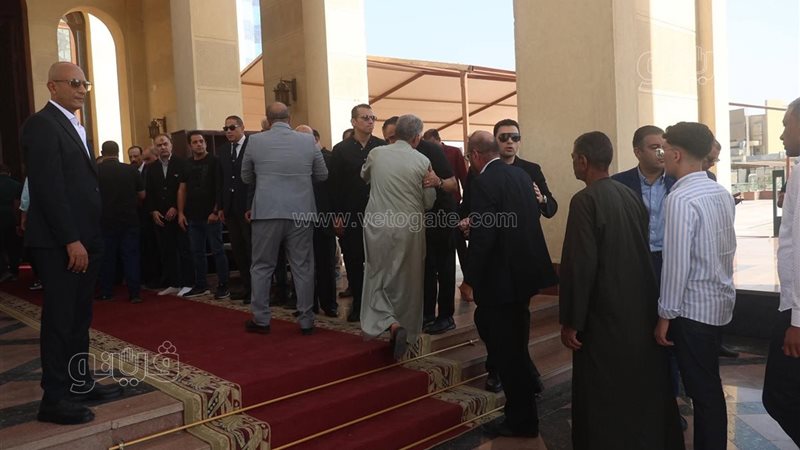 تشييع جثمان المستشار أحمد الزند من مسجد المشير طنطاوي