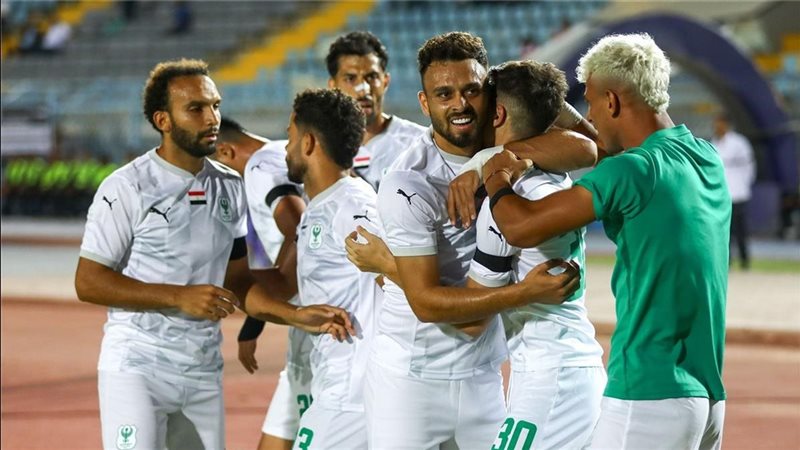 المصري يتقدم على سيراميكا كليوباترا بهدف الزياني في الشوط الأول بكأس عاصمة مصر