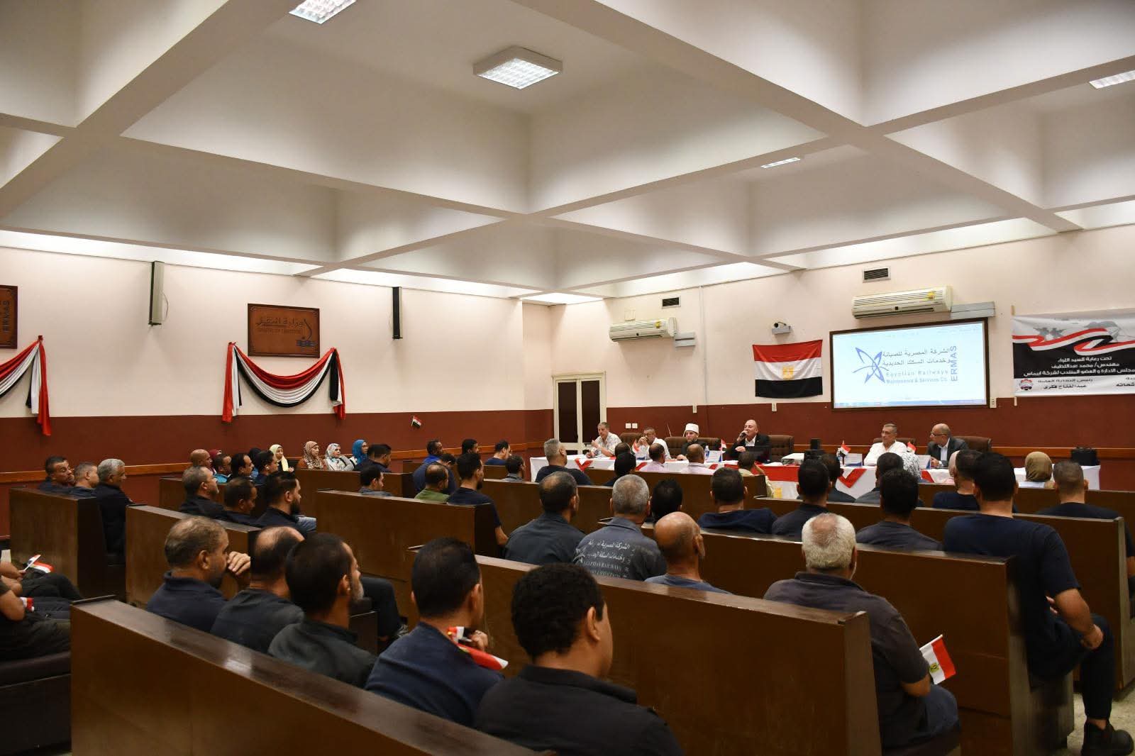سكك حديد مصر تنظم ندوة توعوية للعاملين بـ«إيرماس» عن دروس نصر أكتوبر