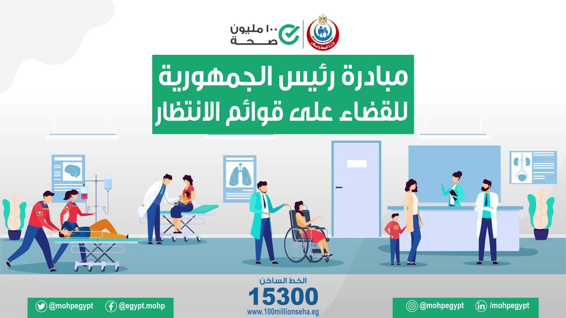 الصحة: إجراء 2 مليون و245 ألف عملية جراحية ضمن مبادرة إنهاء قوائم الانتظار