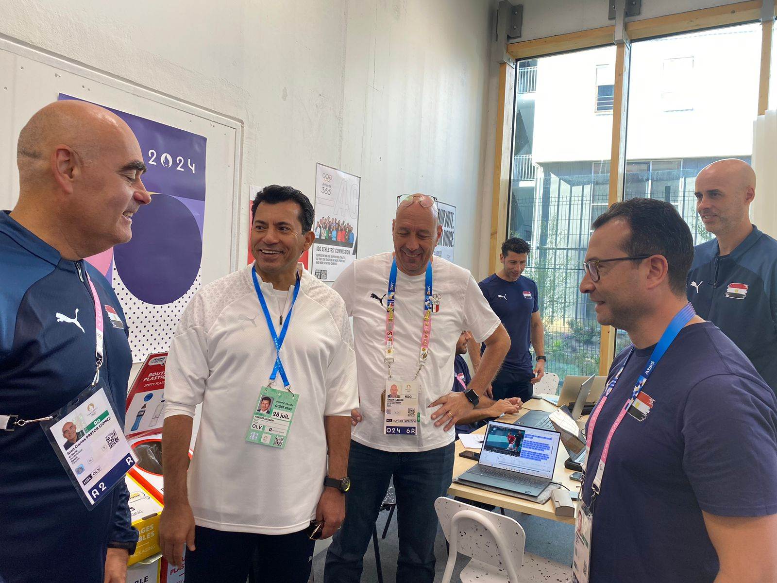 أولمبياد باريس 2024.. وزير الرياضة يوجه أبطال مصر بالتركيز والبعد عن وسائل التواصل