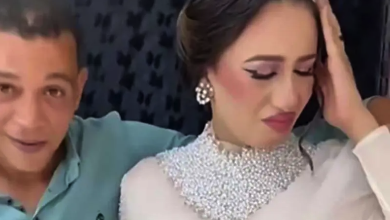 عروس حزينة تثير ضجة.. والعريس "بيتي اتخرب"