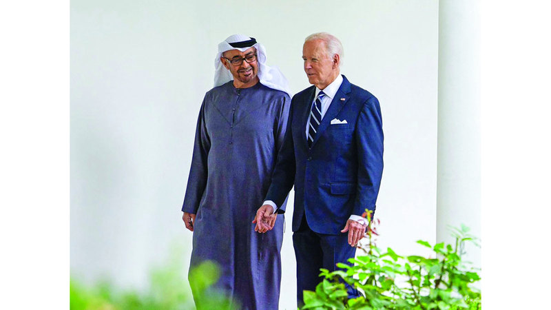 محمد بن زايد: نحرص  على بناء شراكات فاعلة لتحقيق مستقبل أفضل لشعبنا وشعوب العالم