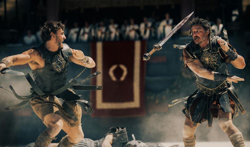 في 3 أسابيع من عرضه.. فيلم Gladiator 2 يتخطى الـ 16 مليون جنيه