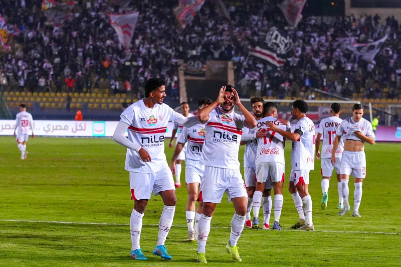 الزمالك يتصدر ترتيب الدوري المصري بعد الجولة السابعة