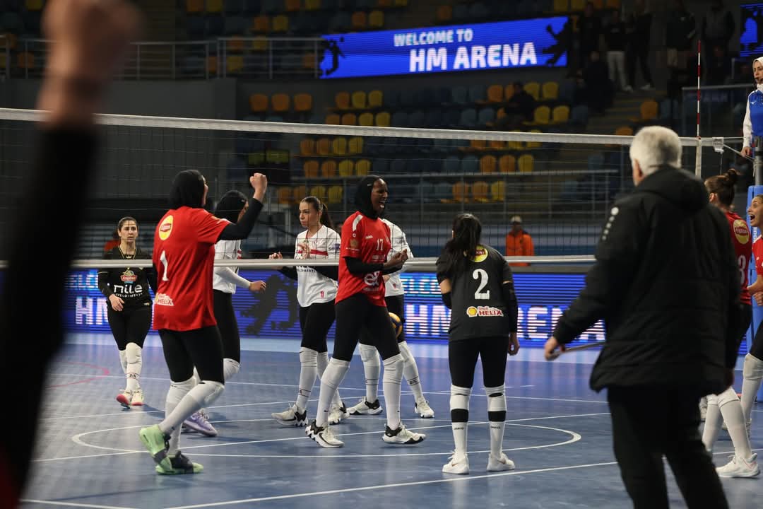 للمرة الثالثة على التوالي.. سيدات طائرة الأهلي يفوز على الزمالك ويتوج بكأس السوبر