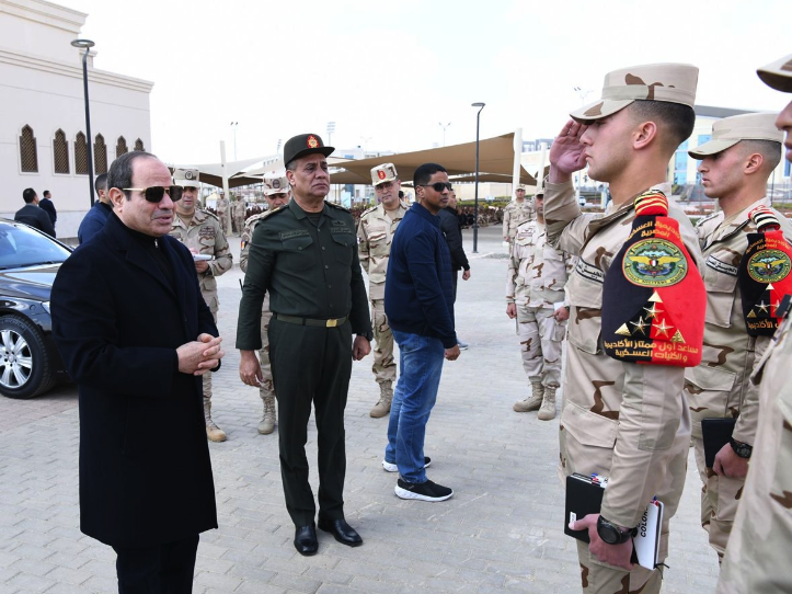10 رسائل من السيسي للطلبة الجدد بالأكاديمية العسكرية المصرية
