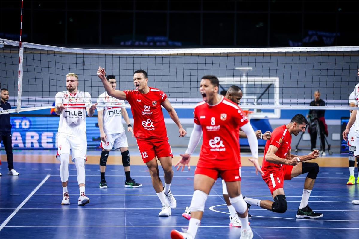 الكرة الطائرة، إقامة مباراة الأهلي والزمالك في قبل نهائي الدوري بدون جمهور