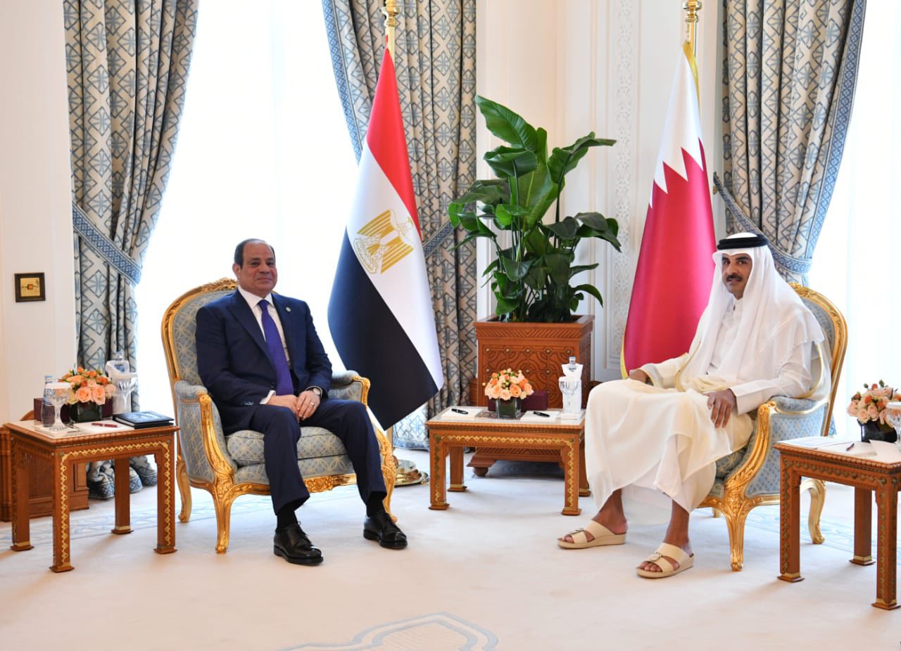 بيان مشترك بين مصر وقطر يؤكد ضرورة توحيد الصف الفلسطيني والوقف الفوري والمستدام لإطلاق النار بغزة