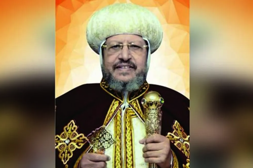 الأنبا مرقس يترأس صلاة جنازة القمص عبد المسيح بسيط