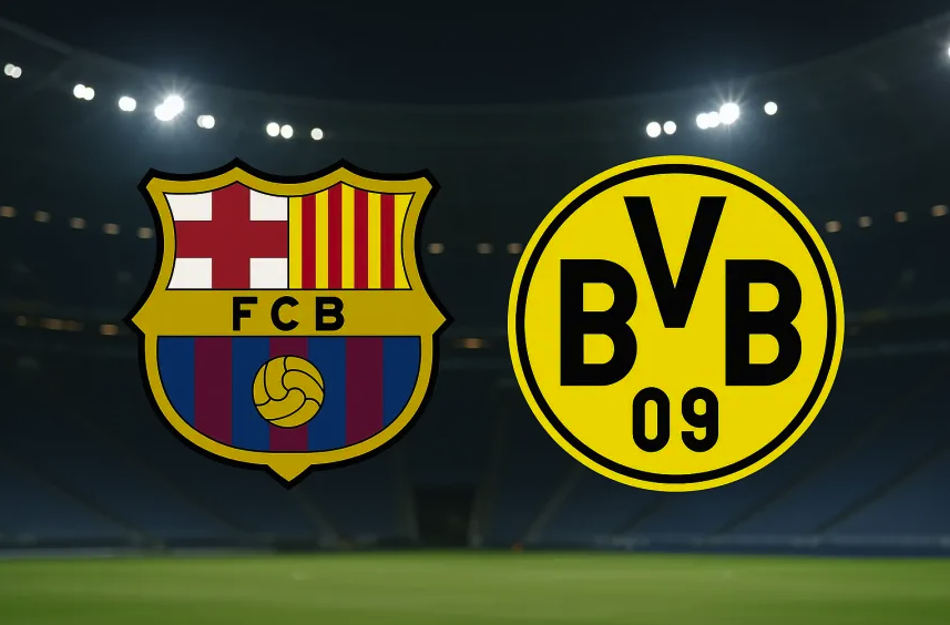 موعد مباراة دورتموند وبرشلونة في إياب ربع نهائي دوري أبطال أوروبا