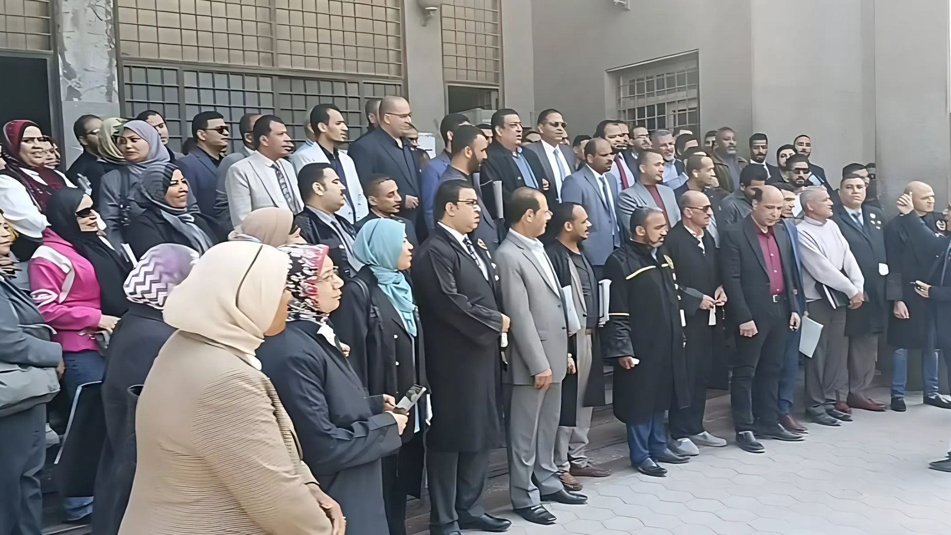 إضراب المحامين في الدقهلية أمام محاكم الجنايات احتجاجًا على زيادة الرسوم القضائية