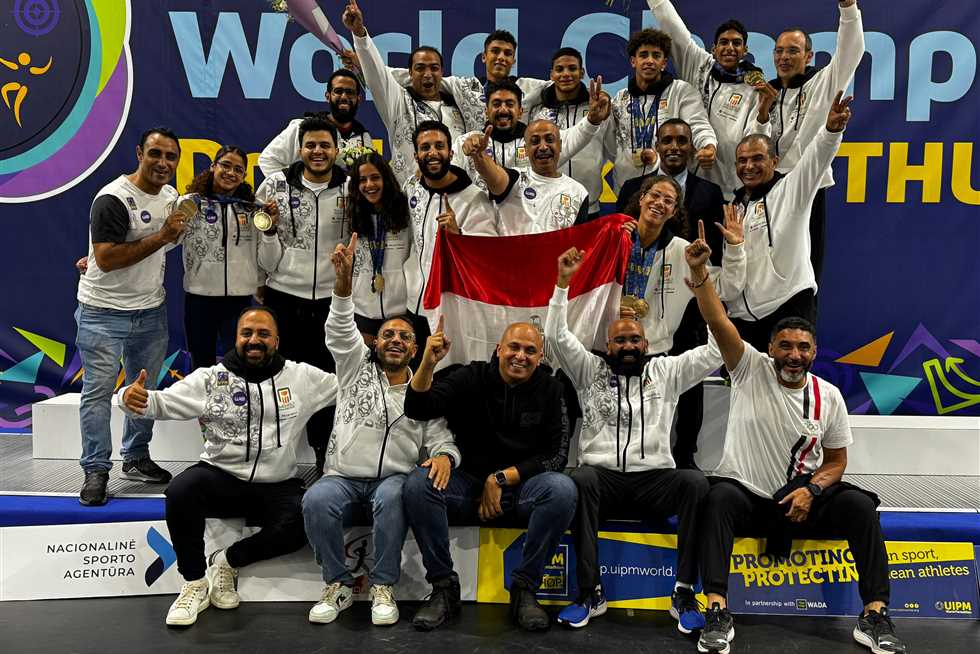 ذهبية وبرونزية لمنتخب الخماسي الحديث في بطولة العالم للناشئين