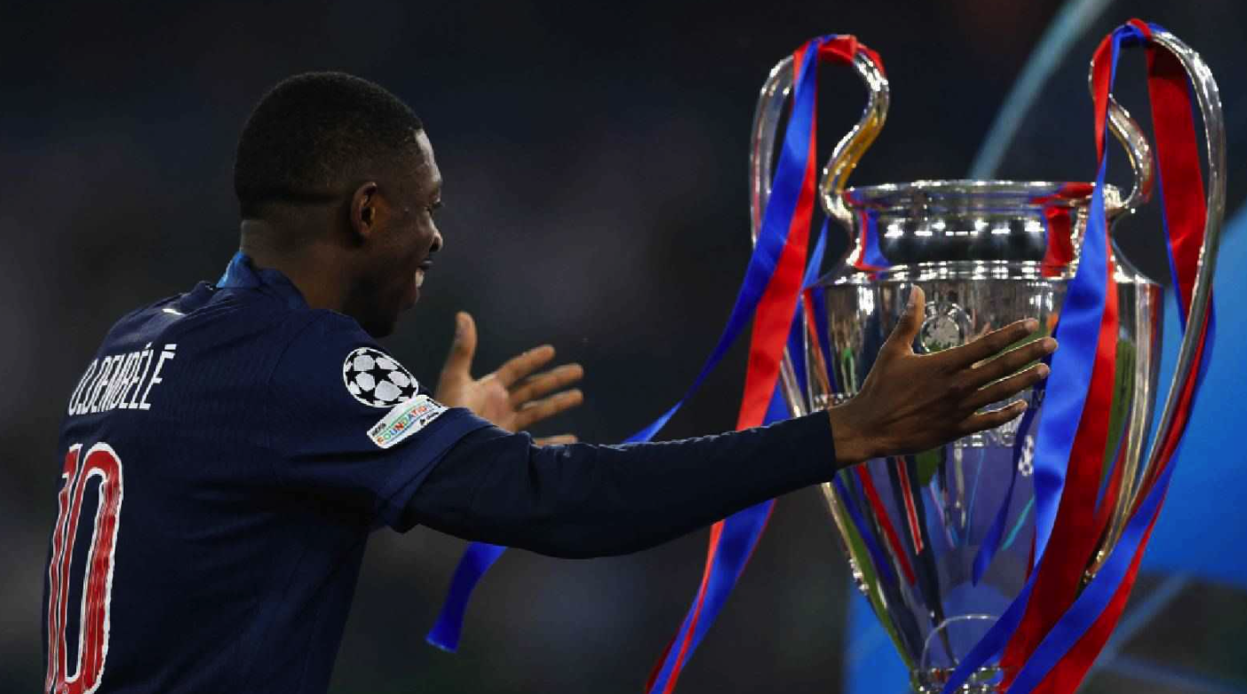 رسميًا.. عثمان ديمبلي يفوز بجائزة أفضل لاعب بدوري أبطال أوروبا