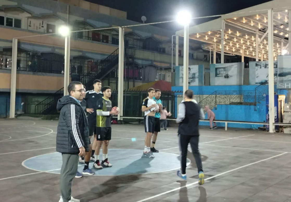 منتخب كرة اليد بالقليوبية يستعد للمباراة النهائية لدوري مراكز الشباب