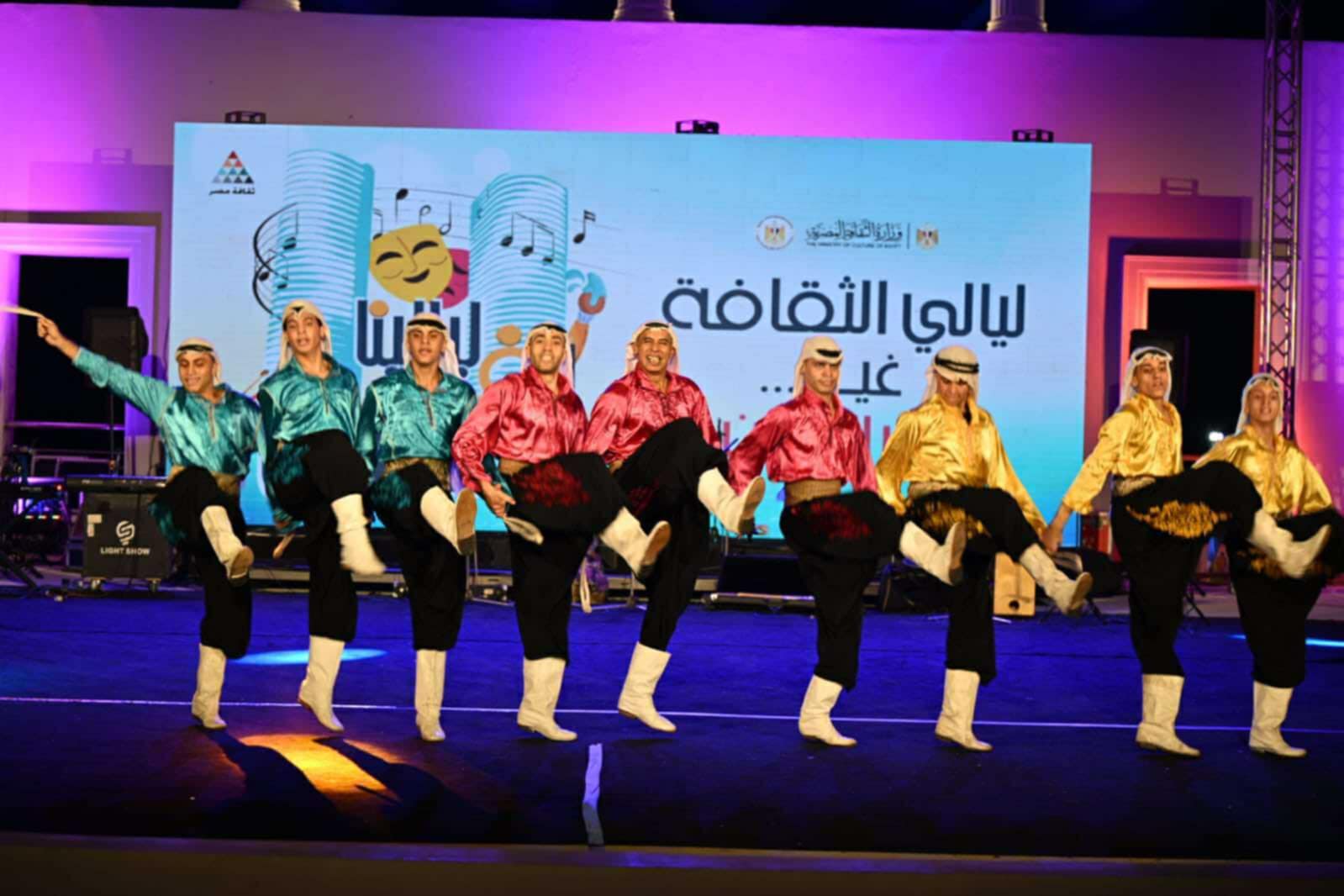 السيرك وأنغام الطرب والتراث الأسواني بمهرجان "ليالينا في العلمين"