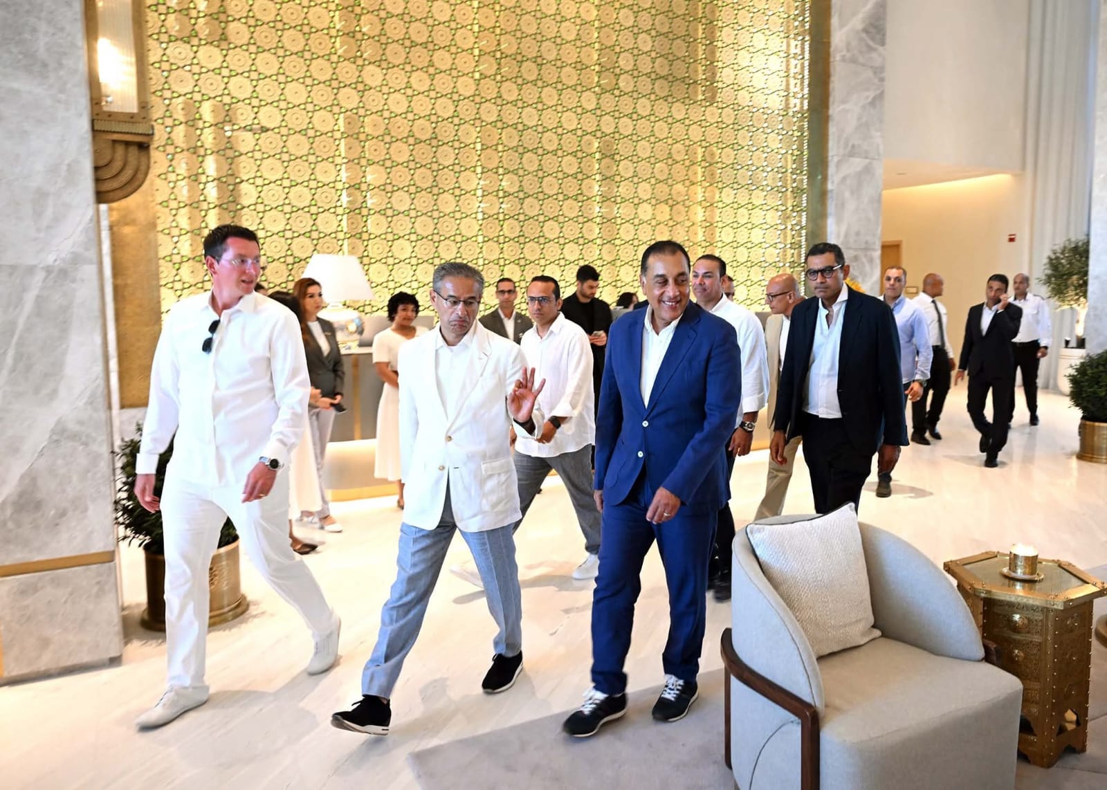 رئيس الوزراء يشهد افتتاح "إعمار مصر" لفندق "Palace Beach Resort Marassi " بالساحل الشمالي