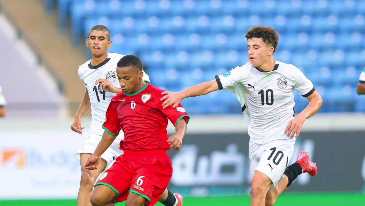 منتخب مصر يخسر أولى مباريات كأس الخليج للشباب أمام منتخب عمان