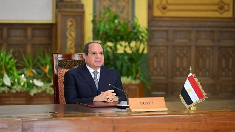 الرئيس السيسي يستعرض أمام ملك إسبانبا جهود مصر لوقف إطلاق النار في غزة