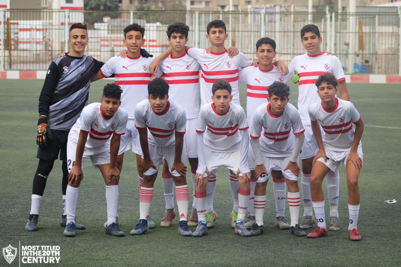 الزمالك مواليد 2007 يفوز على المصري في بطولة الجمهورية