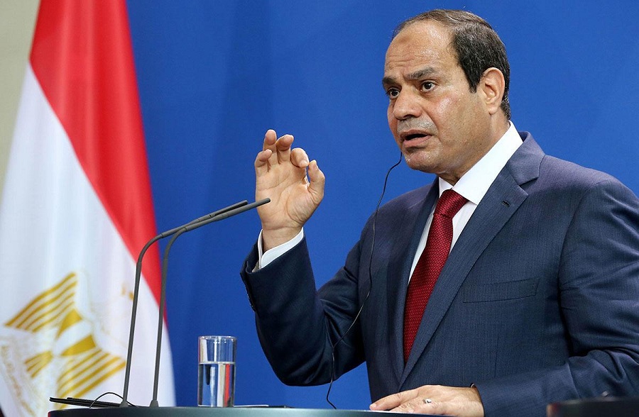 الرئيس السيسي يجدد رفضه لتهجير الفلسطينيين من أرضهم