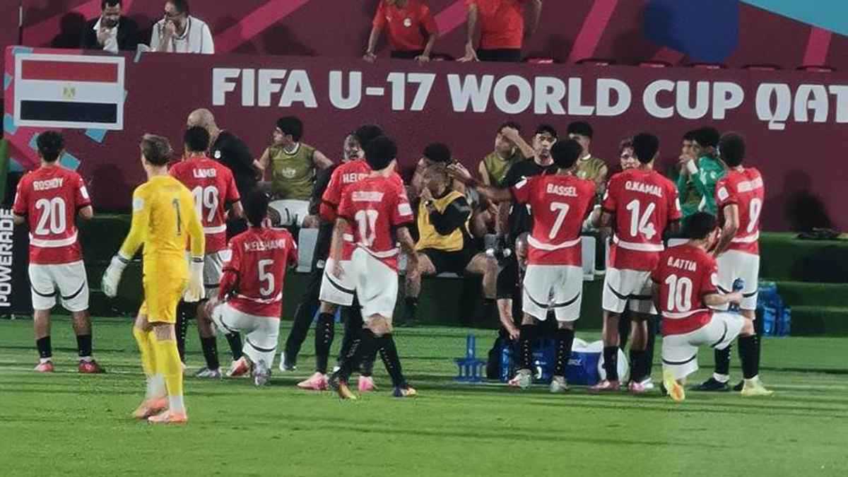 منتخب الناشئين يخسر بثلاثية أمام انجلترا ويصعد لدور ال23 بكأس العالم تحت 17 عاما