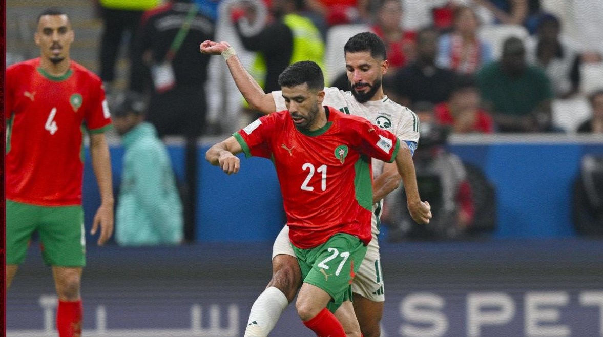 المغرب يهزم السعودية ويتأهلان لربع نهائي كأس العرب