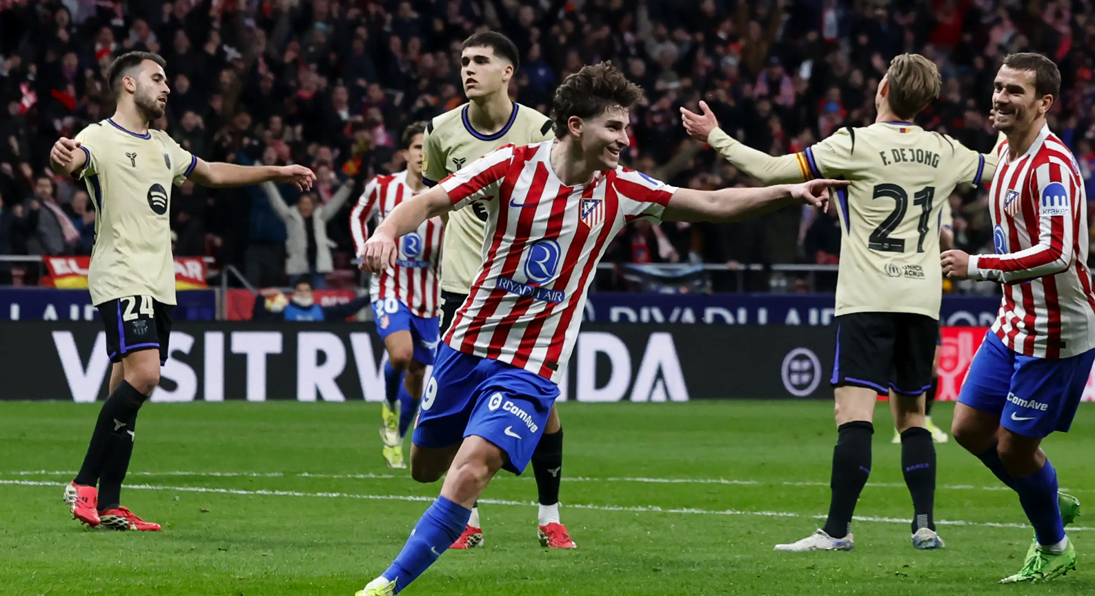 موعد مباراة برشلونة وأتلتيكو مدريد في إياب كأس ملك إسبانيا.. والقنوات الناقلة