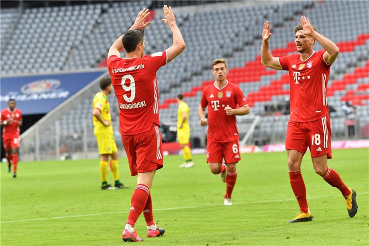بايرن ميونخ يحتفل بدرع الدوري الألماني بالفوز على كولن