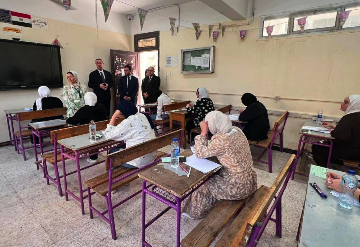 انطلاق امتحانات الثانوية العامة لعام 2026 لطلبة الفلسطينيين في مصر